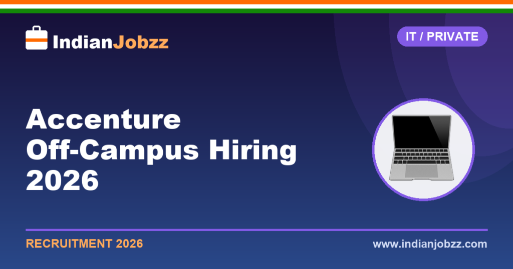 Accenture Off-Campus Hiring 2026: ASE Freshers Registration, Eligibility, Salary & Apply Online