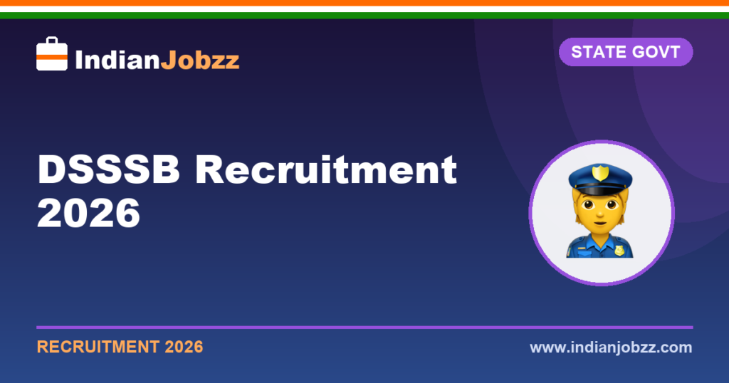 DSSSB Recruitment 2026: Apply for 1979 TGT, Special Educator & Technical Posts (Last Date 15 July)