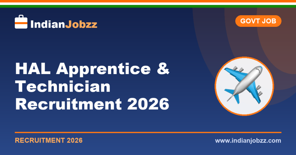 HAL Apprentice & Technician Recruitment 2026: Division-Wise Vacancies, Eligibility, Stipend, Merit List & Walk-In Dates