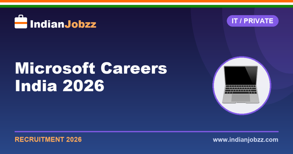 Microsoft Careers India 2026: Off-Campus Drive, Salary & How to Apply