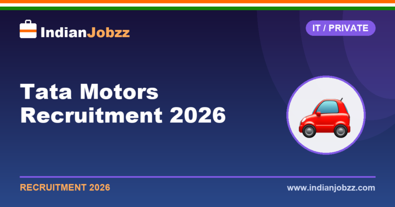 Tata Motors Recruitment 2026 – Careers, GET & Apprentice Jobs