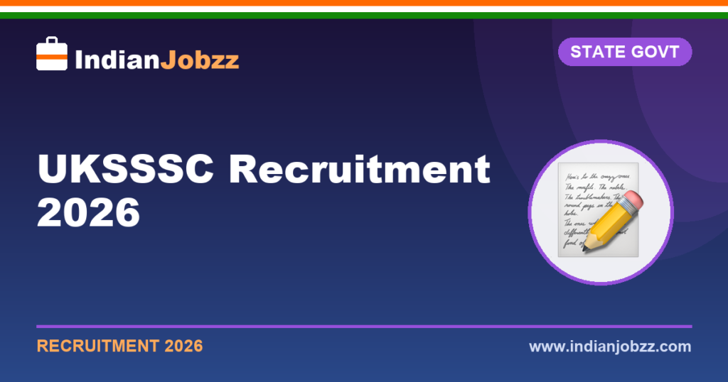 UKSSSC Recruitment 2026: Inter Level Group C 569 Vacancies, Notification Expected July - Apply Online