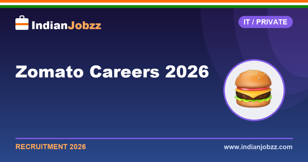 Zomato Careers 2026 – Jobs, Eligibility, Salary & How to Apply